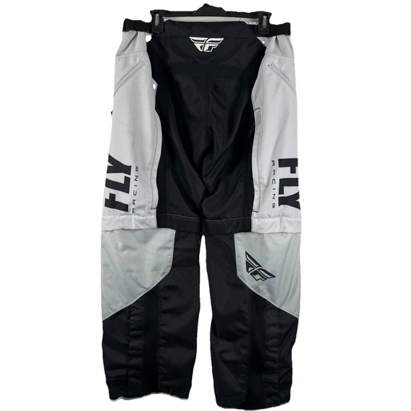FLY RACING Over the Boot Pant Womens BLACK/WHITE Atv Off Road zip off‎ - 11/12 - Picture 3 of 16